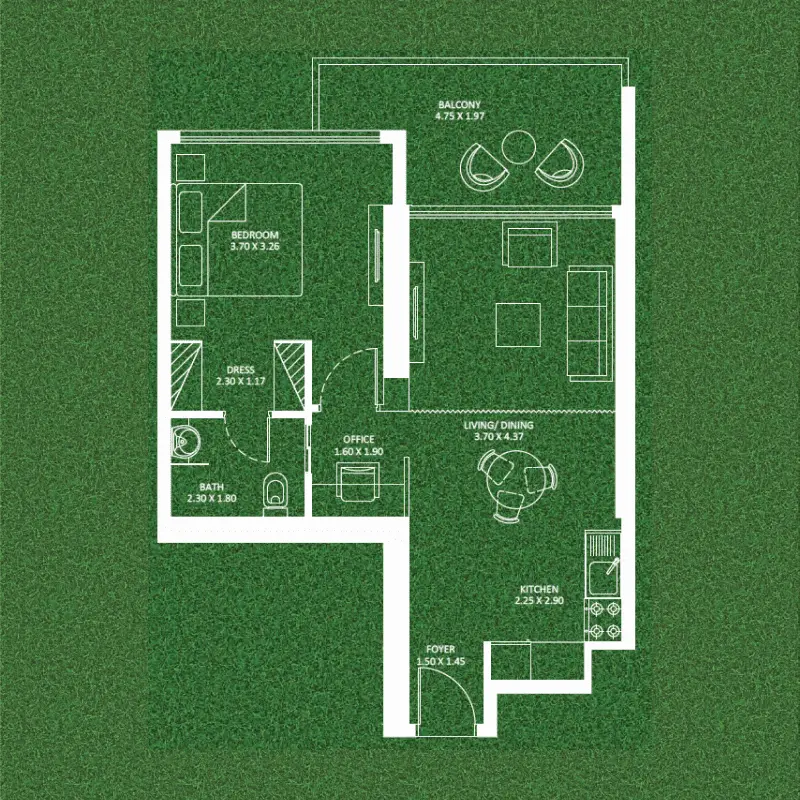 1 bedroom