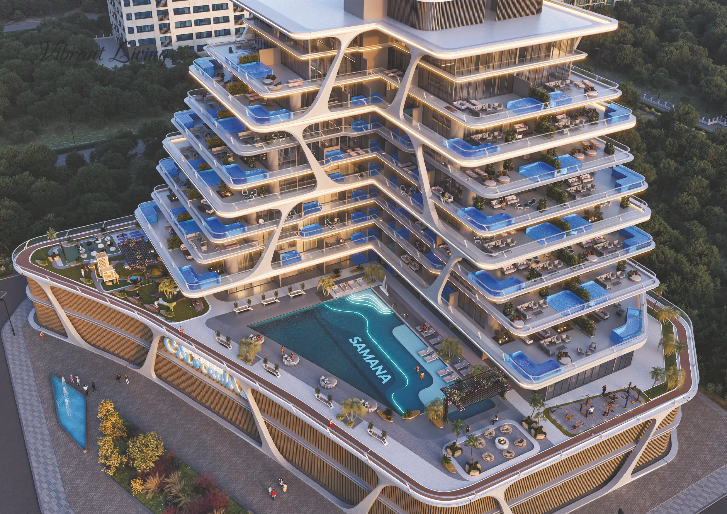 Samana California Phase 2 in Al Furjan by Samana