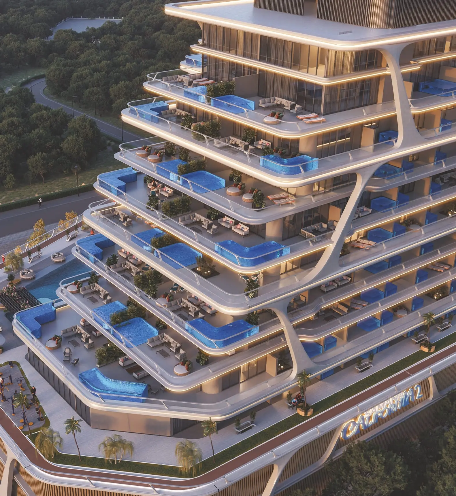 Samana California Phase 2 in Al Furjan by Samana - Exterior Image 3