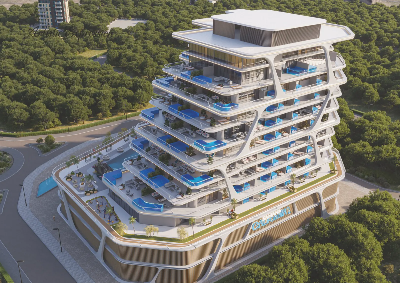 Samana California Phase 2 in Al Furjan by Samana - Exterior Image 7