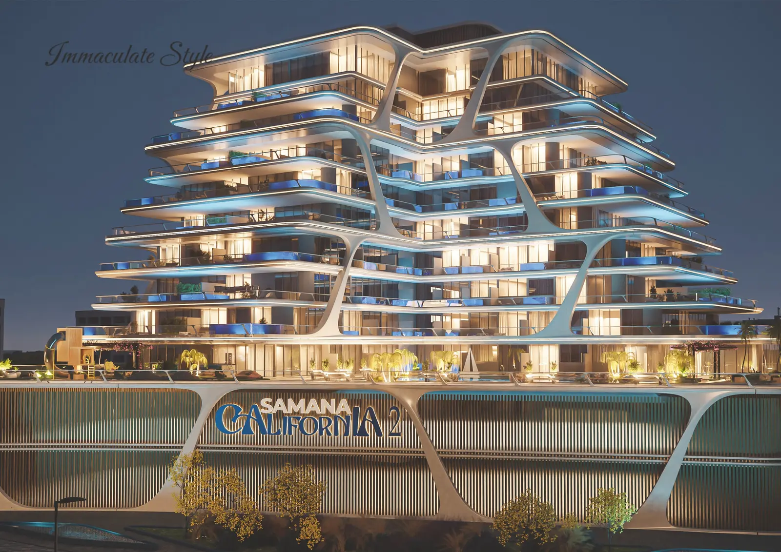 Samana California Phase 2 in Al Furjan by Samana - Exterior Image 9