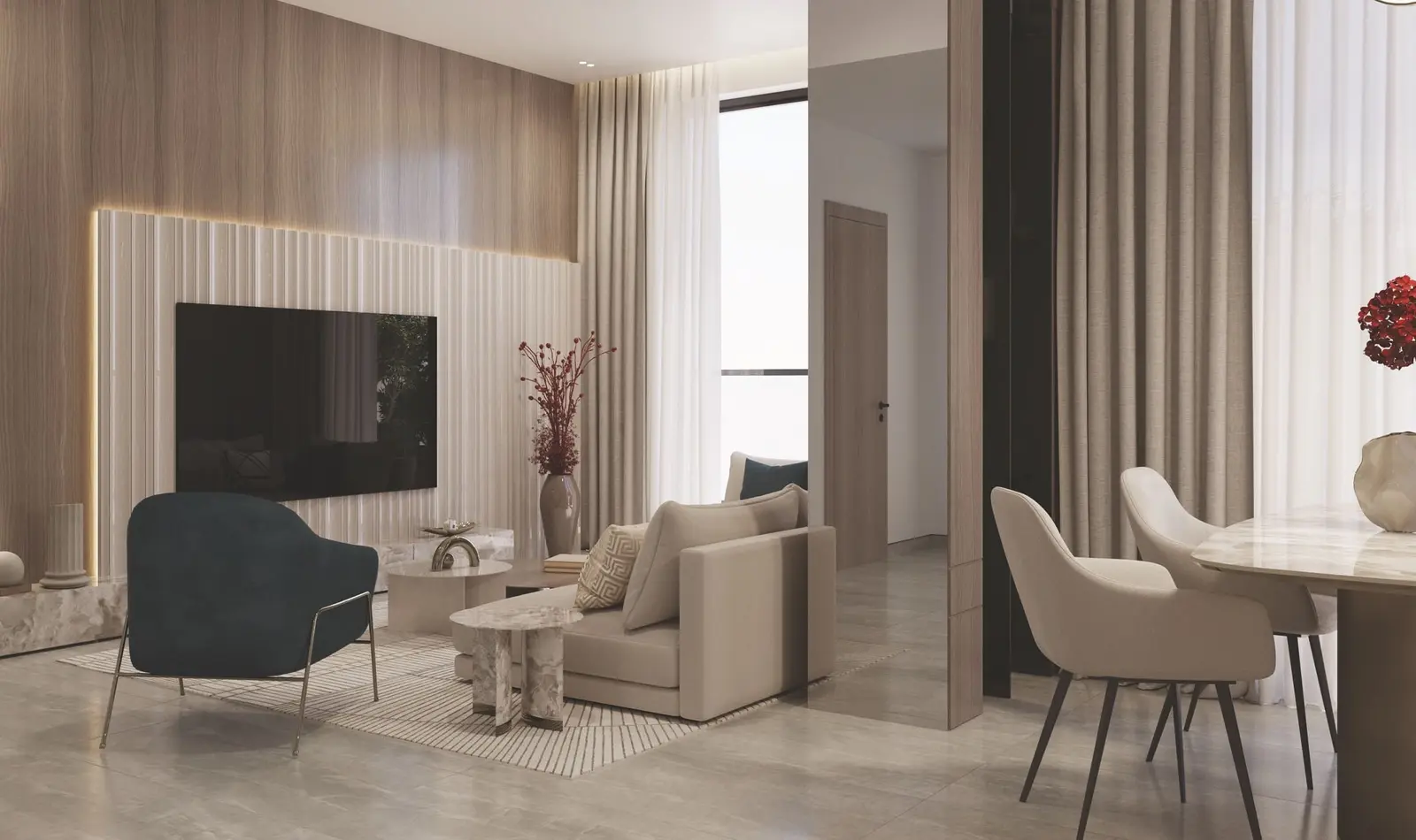 Samana California Phase 2 in Al Furjan by Samana - Interior Image 1