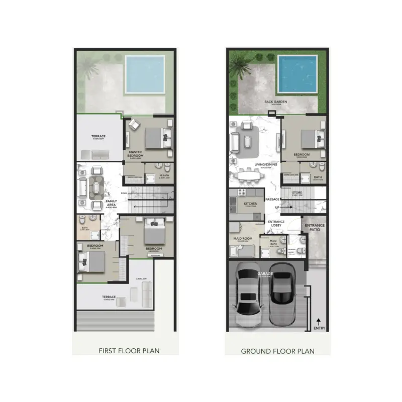 3 bedroom floor plan