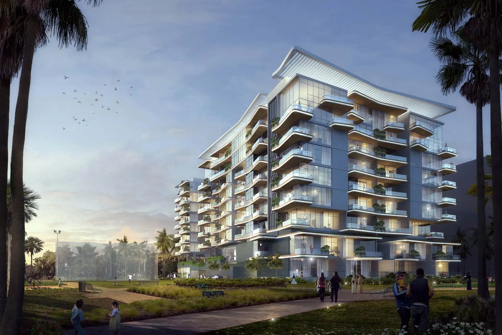 Gemini Splendor in Mohammed Bin Rashid City (MBR) by Gemini Group - Exterior Image 2