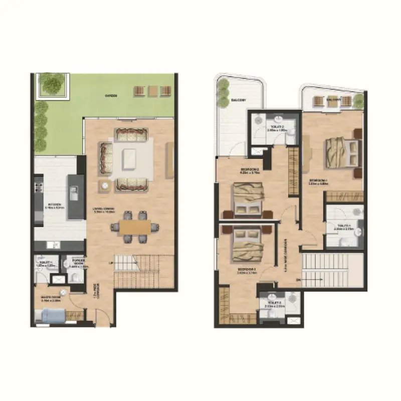 3 bedroom