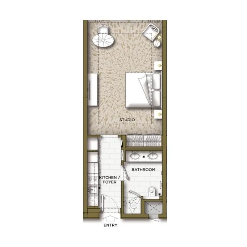 Studio floor plan