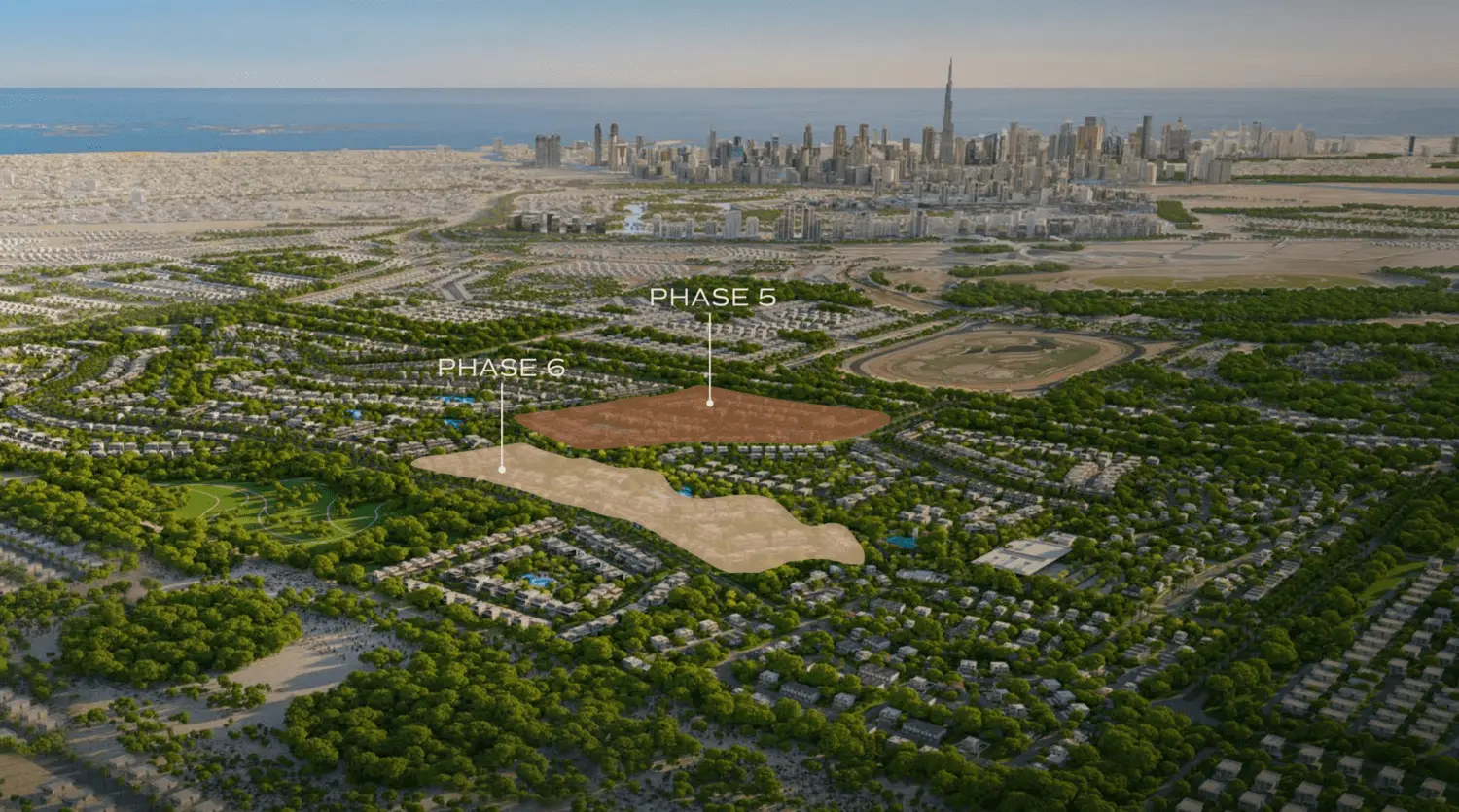 Nad Al Sheba Garden Phase 5, 6 Master Plan
