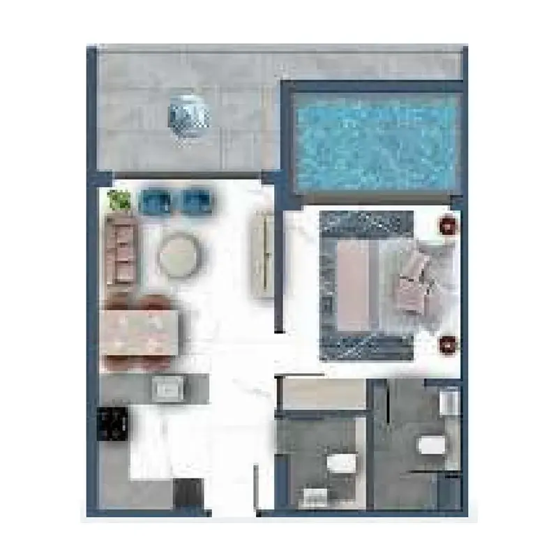 1 Bedroom apartments - Miami