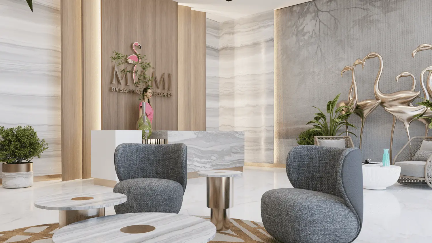 Miami in Jumeirah Village Circle (JVC) by Samana - Lobby Image 1