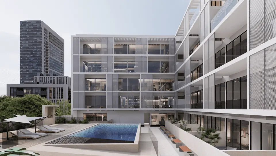 Casa Vista Residence in Jumeirah Village Circle (JVC) by Golden Woods - Exterior Image 6