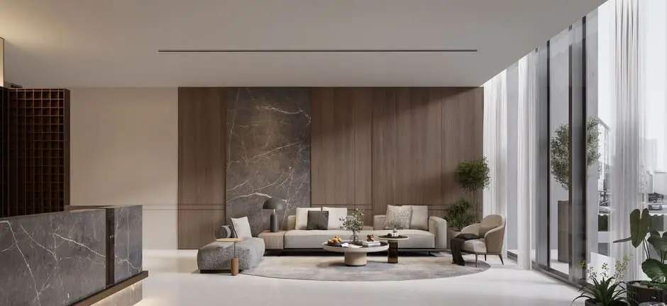 Casa Vista Residence in Jumeirah Village Circle (JVC) by Golden Woods - Lobby Image 2
