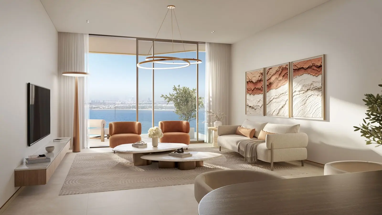 Modern apartment hallway with high-end finishes and elegant design at Bashayer Residences, Abu Dhabi luxury real estate.jpg