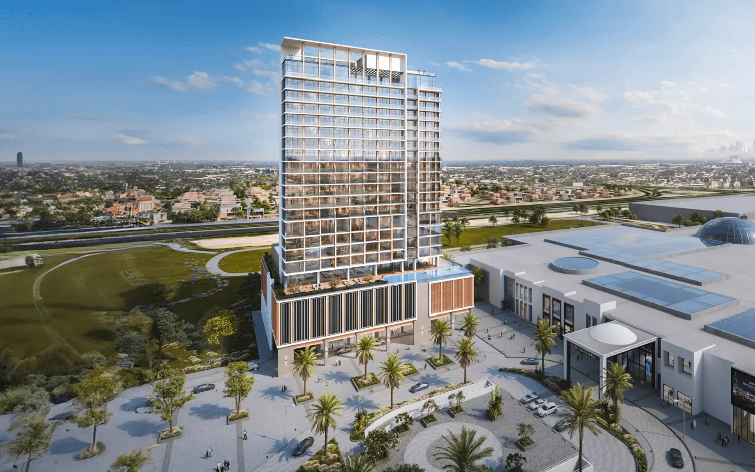 Mallside Residence in Dubai Hills by Royal Development Holding - Exterior Image 2