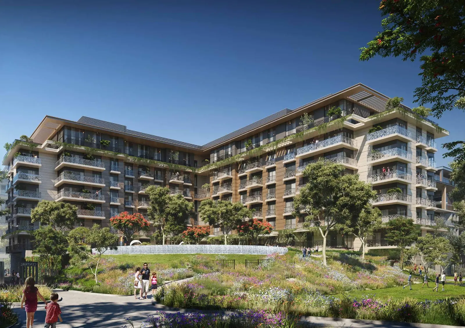 Myrtle Central Park in Al Wasl (City Walk) by Meraas - Exterior Image 3