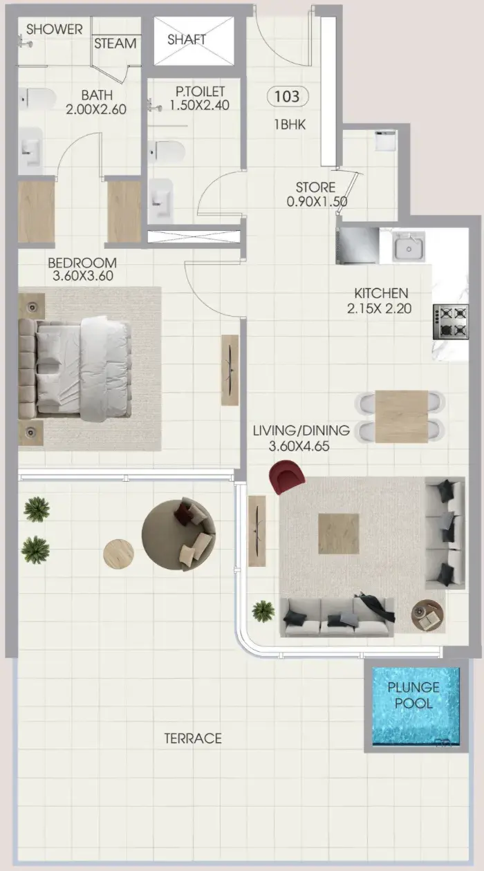 1 Bedroom apartments - Bonds Avenue