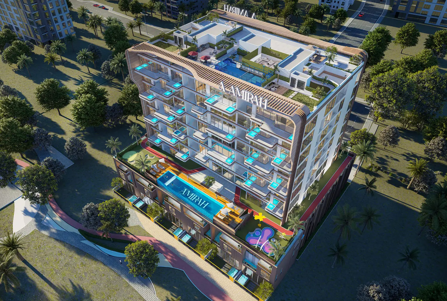 Bonds Avenue in Dubai Islands by Amirah Developments - Exterior Image 6