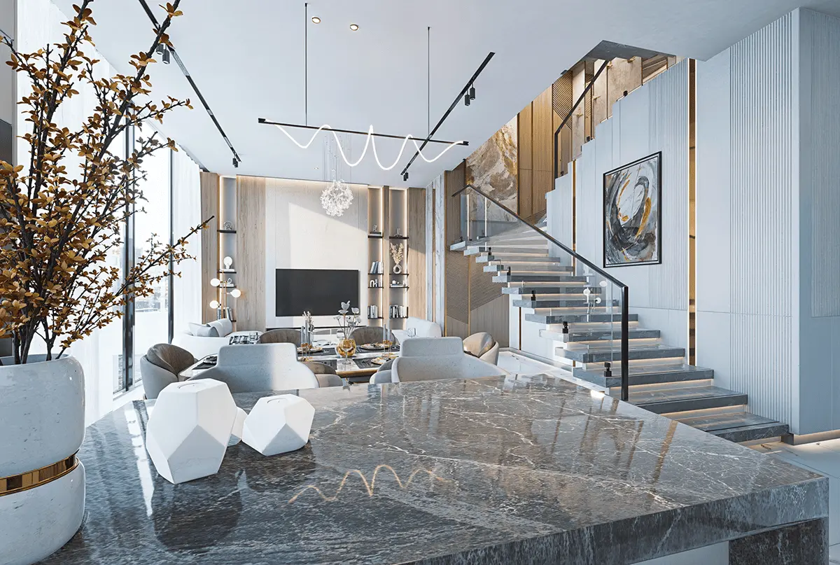 Bonds Avenue in Dubai Islands by Amirah Developments - Interior Image 4