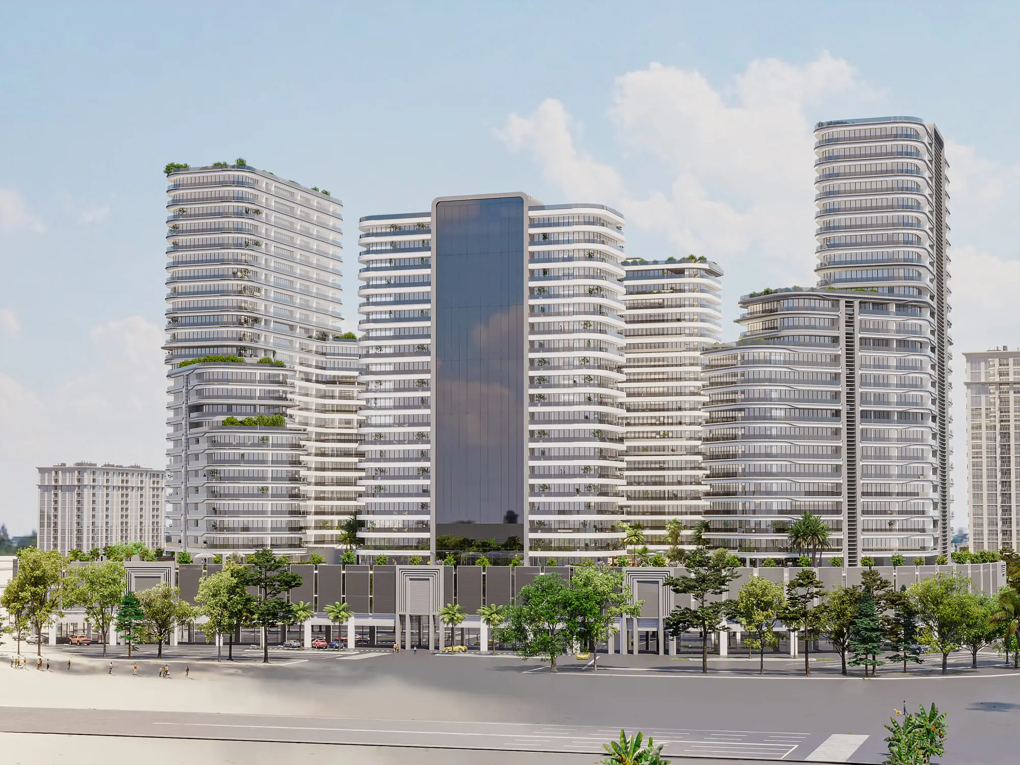 The Central Downtown in Arjan by AQUA Properties