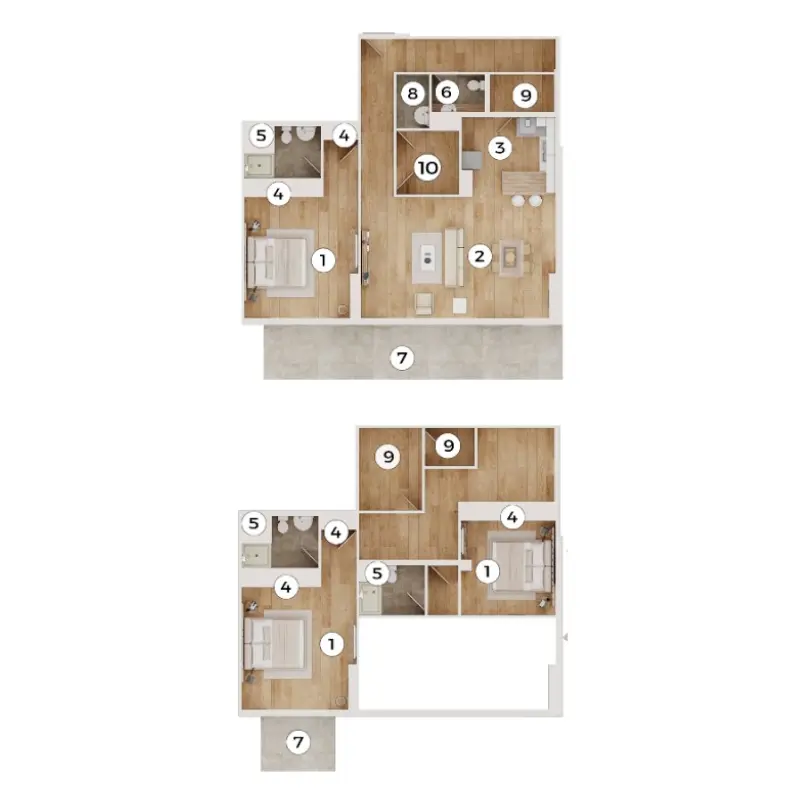 3 bedroom