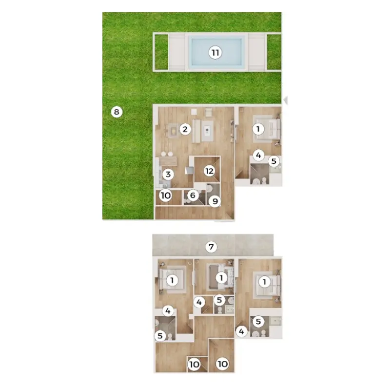 4 bedroom
