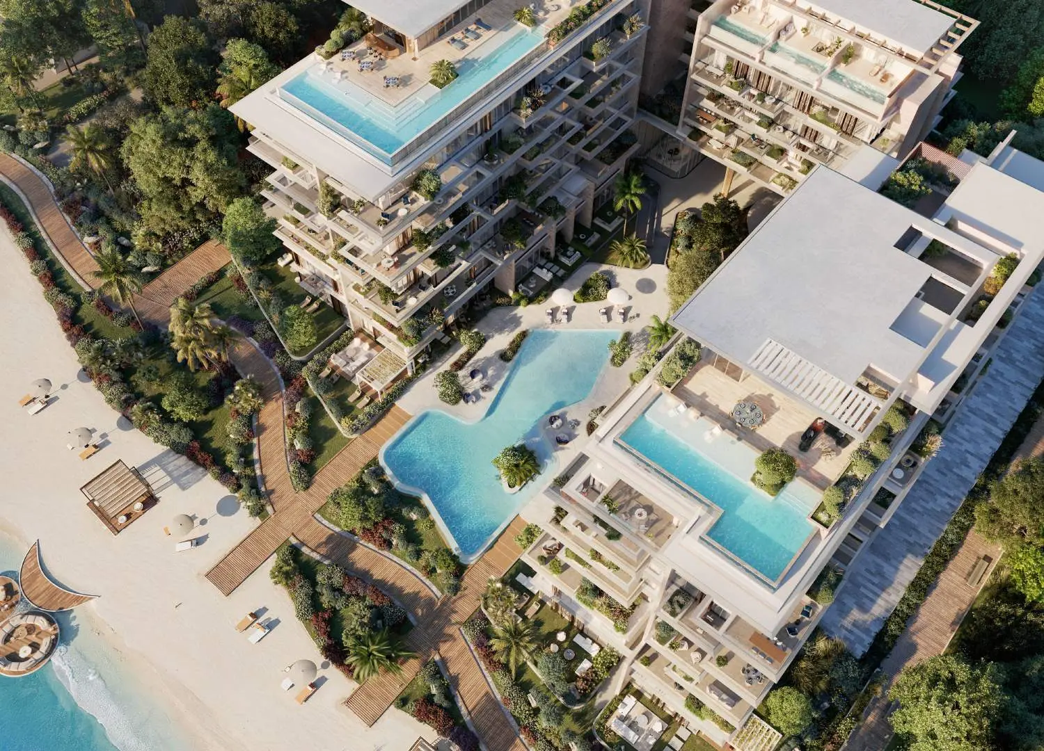 Silena Residences in Dubai Islands by Avenew Development - Exterior Image 2