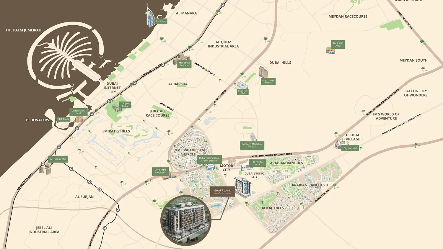 Ghaff Land Residence Master Plan