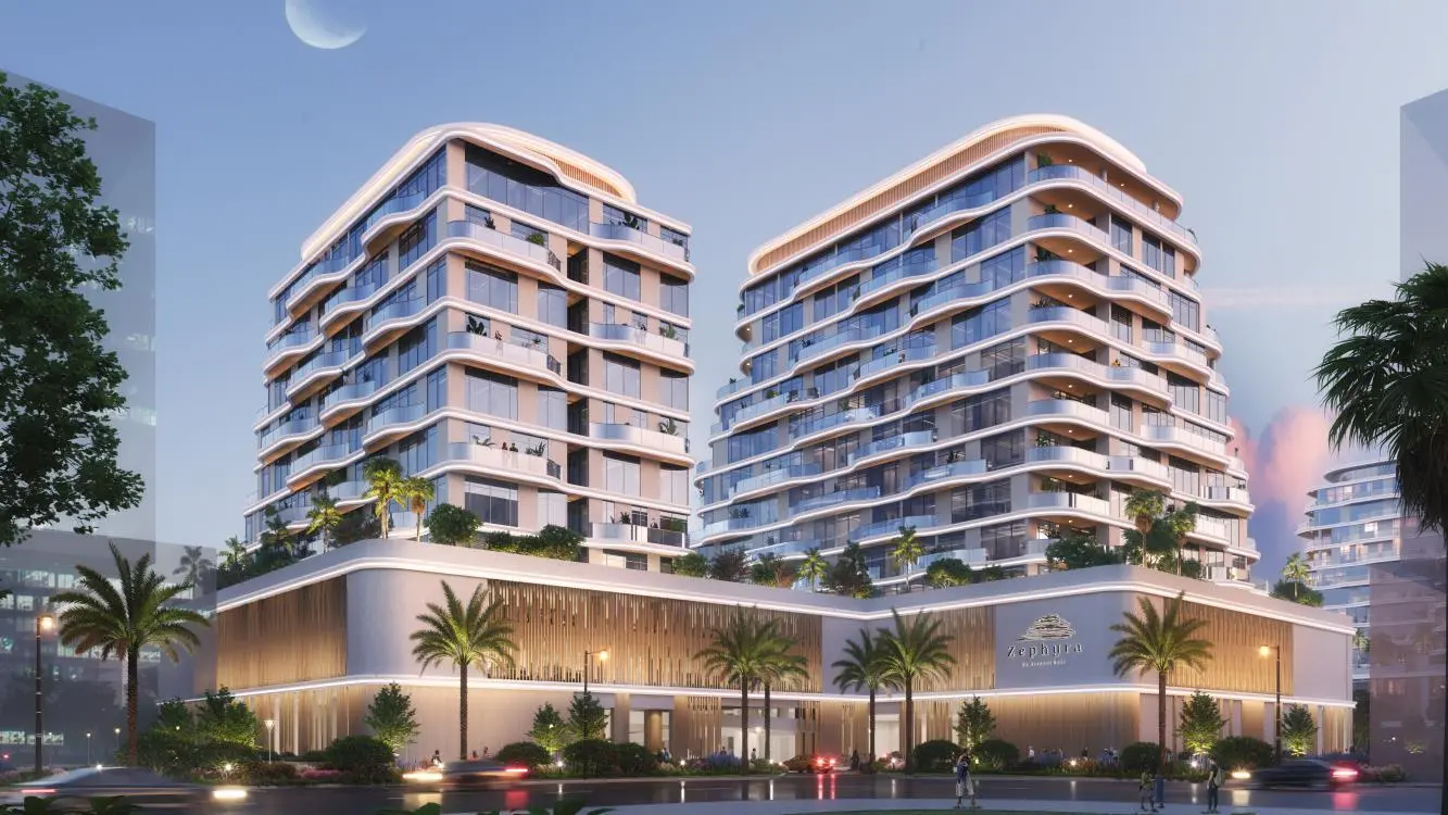Zephyra Residences in Dubai Islands by Arsenal East - Exterior Image 3