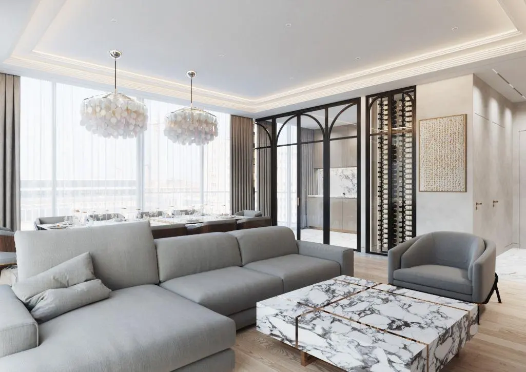 Zephyra Residences in Dubai Islands by Arsenal East - Interior Image 3