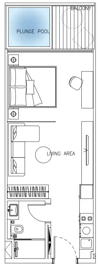 Studio hotel apartments - Sky Suites