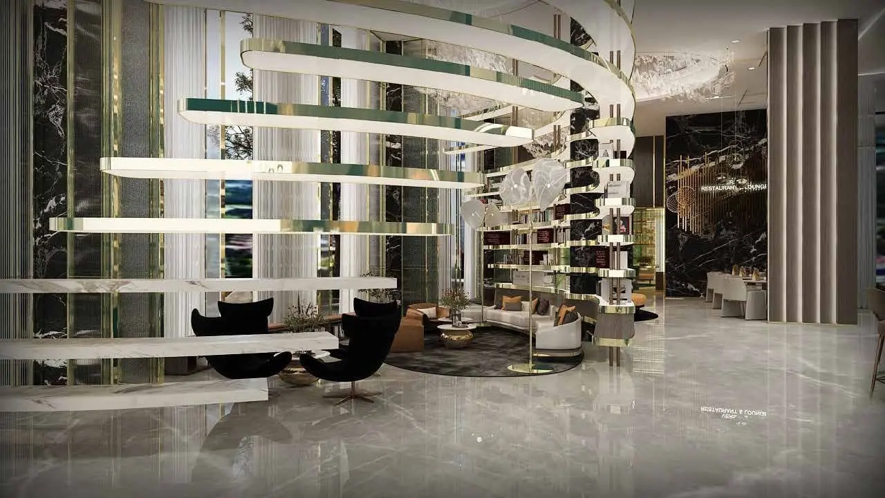 Sky Suites in Jumeirah Village Circle (JVC) by Peace Homes Development - Lobby Image 2