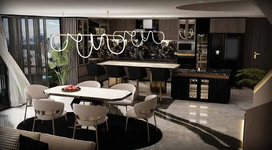 Sky Suites in Jumeirah Village Circle (JVC) by Peace Homes Development - Interior Image 3