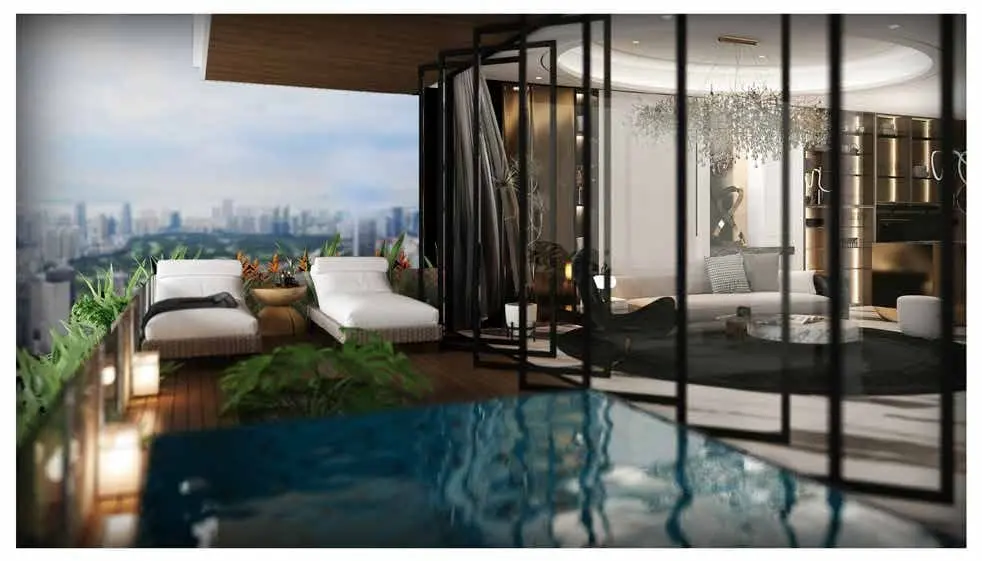 Sky Suites in Jumeirah Village Circle (JVC) by Peace Homes Development - Interior Image 13