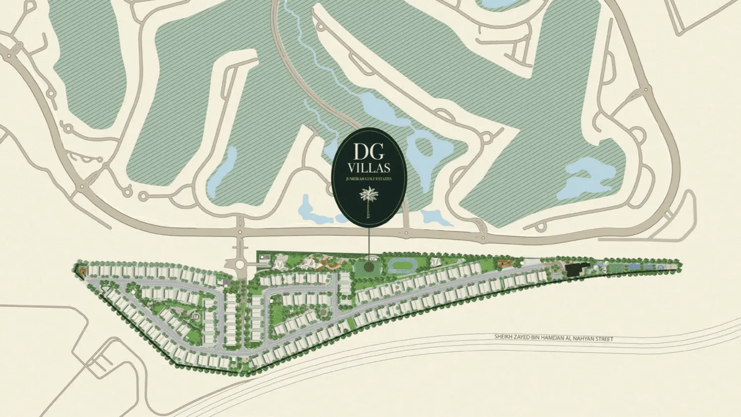 D Villas master plan