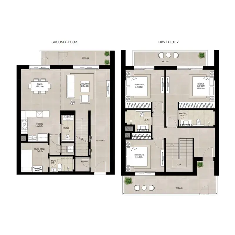 3 Bedrooms duplex - Olbia