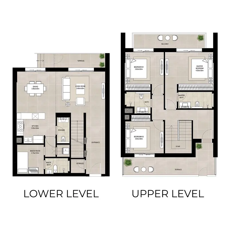 3 bedroom Duplex -  Olbia