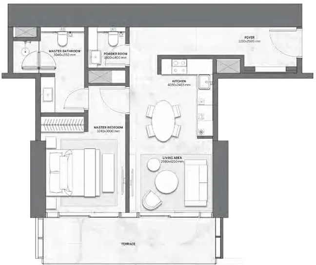 1 Bedroom apartments - Trump International Hotel and Tower