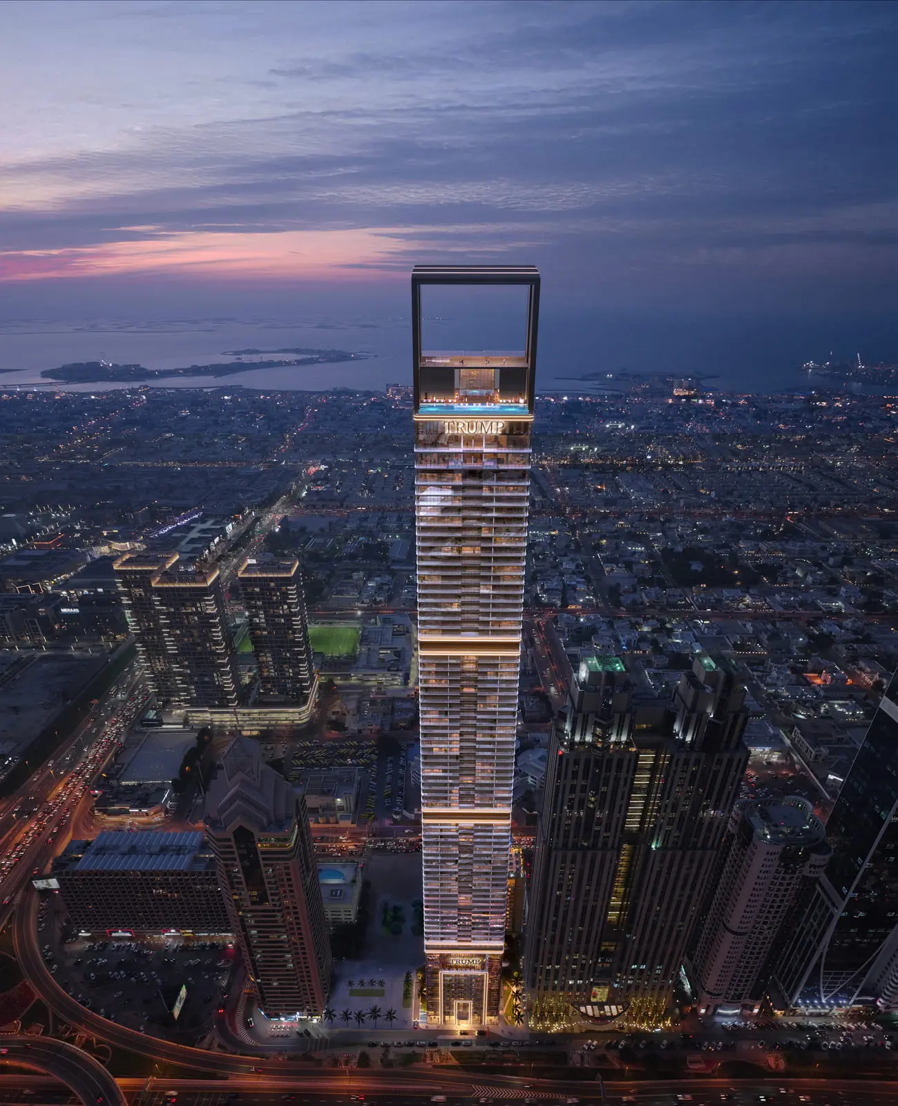 Trump International Hotel and Tower master plan