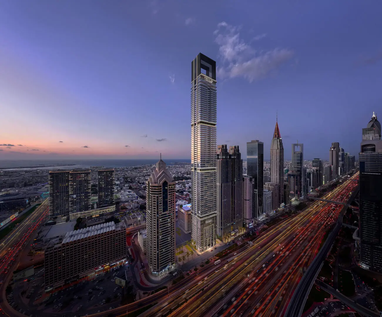 Trump International Hotel and Tower in Trade Centre First by Dar Global - Exterior Image 3