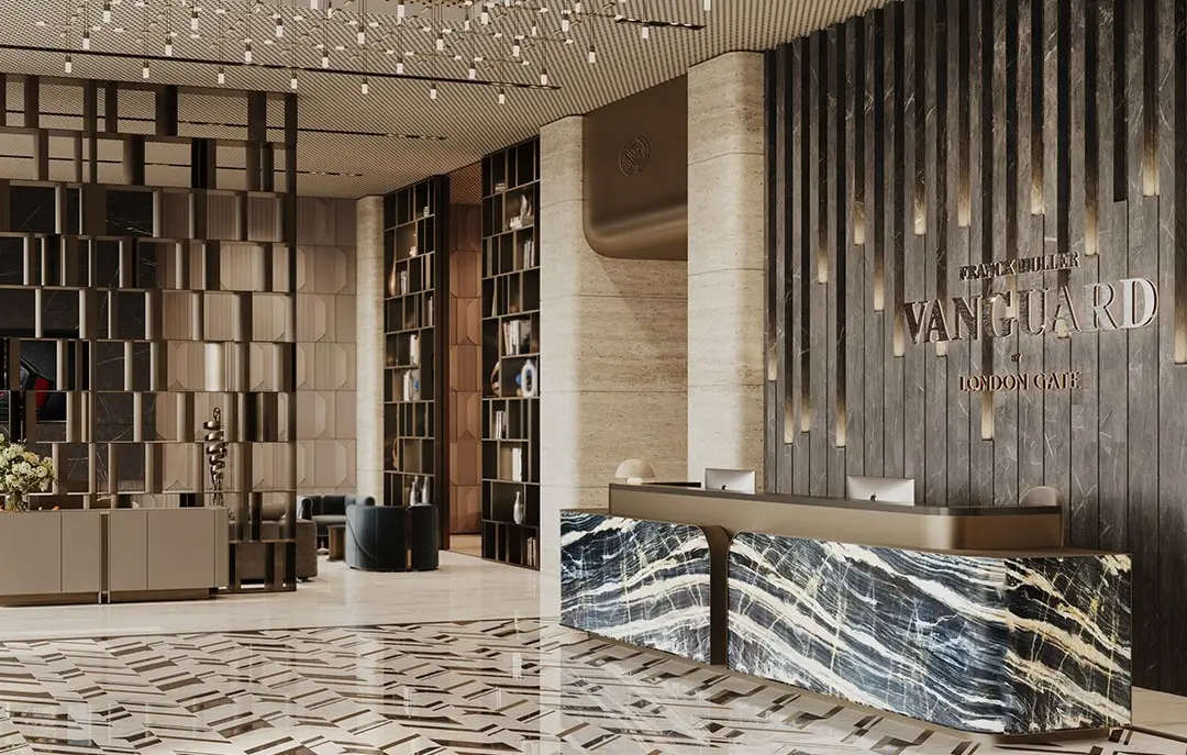 Franck Muller Vanguard in Dubai Marina by London Gate - Lobby Image 2