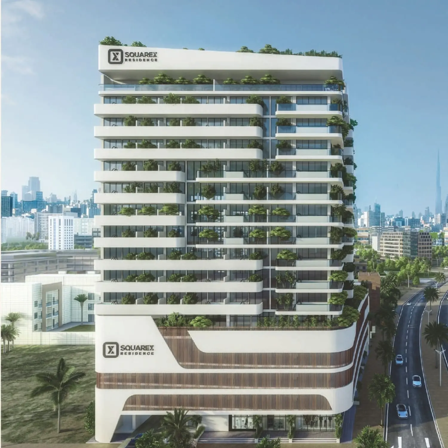 SquareX Residence in Jumeirah Village Circle (JVC) by Tasmeer Indigo Properties - Exterior Image 1