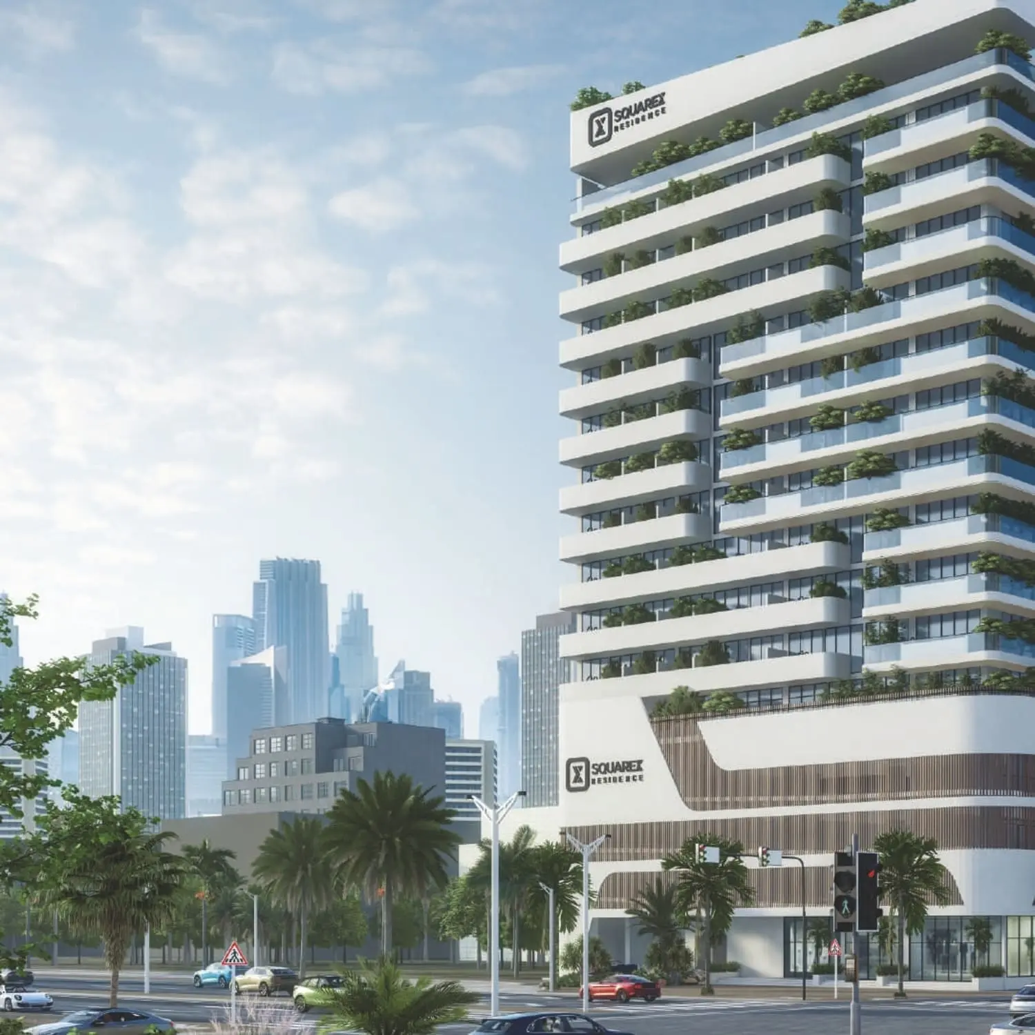 SquareX Residence in Jumeirah Village Circle (JVC) by Tasmeer Indigo Properties - Exterior Image 3