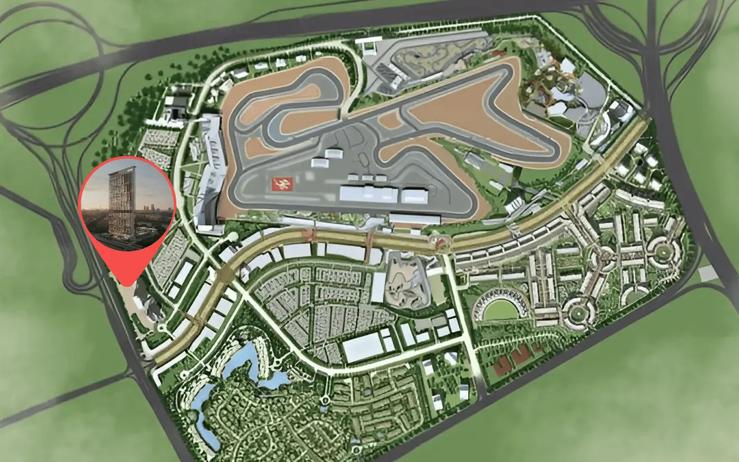 Sierra by Iman master plan