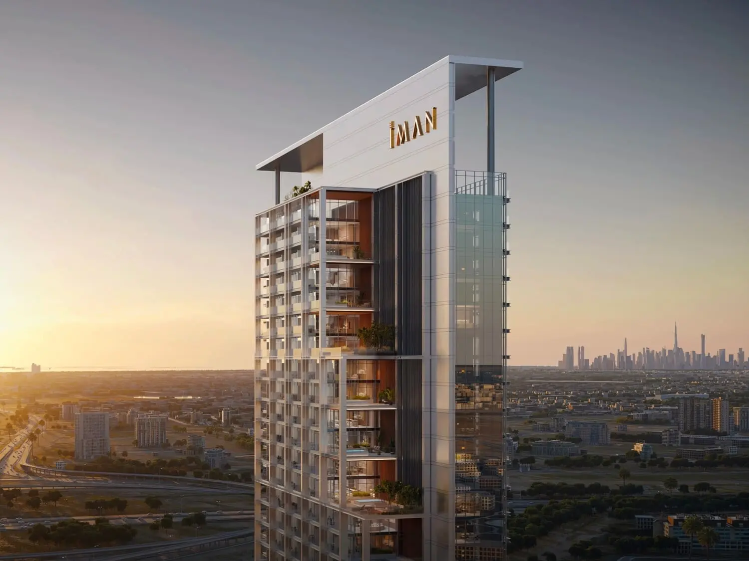 Sierra by Iman in Motor City by Iman Developers - Exterior Image 2