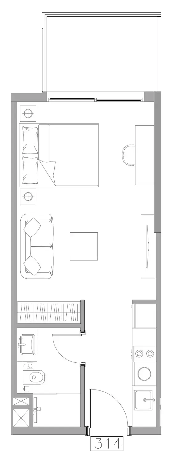 Studio apartments - Trevino