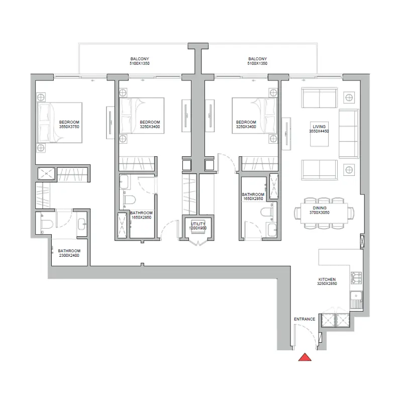 3 bedroom
