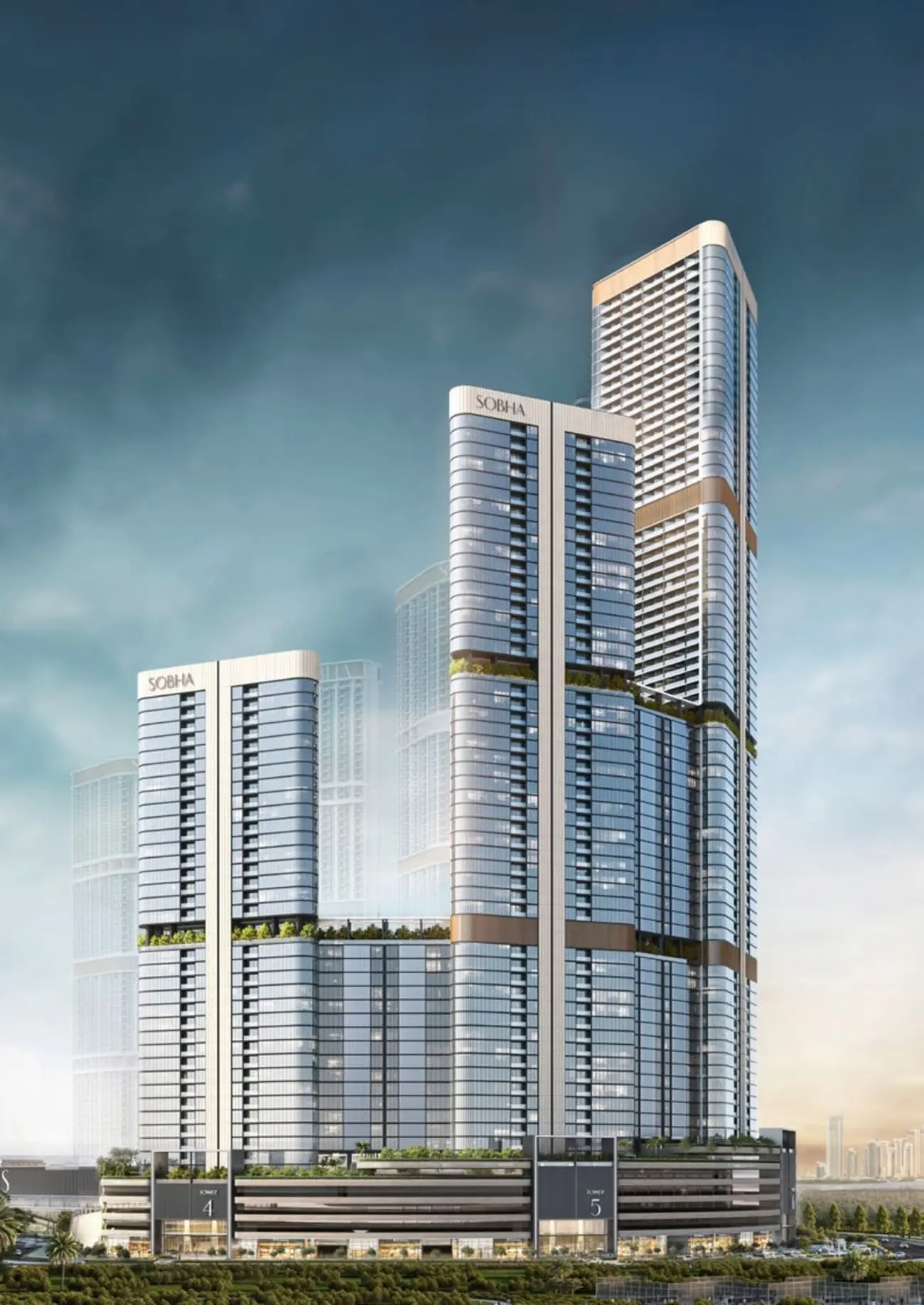 Skyvue Solair in Sobha Hartland II by Sobha - Exterior Image 5