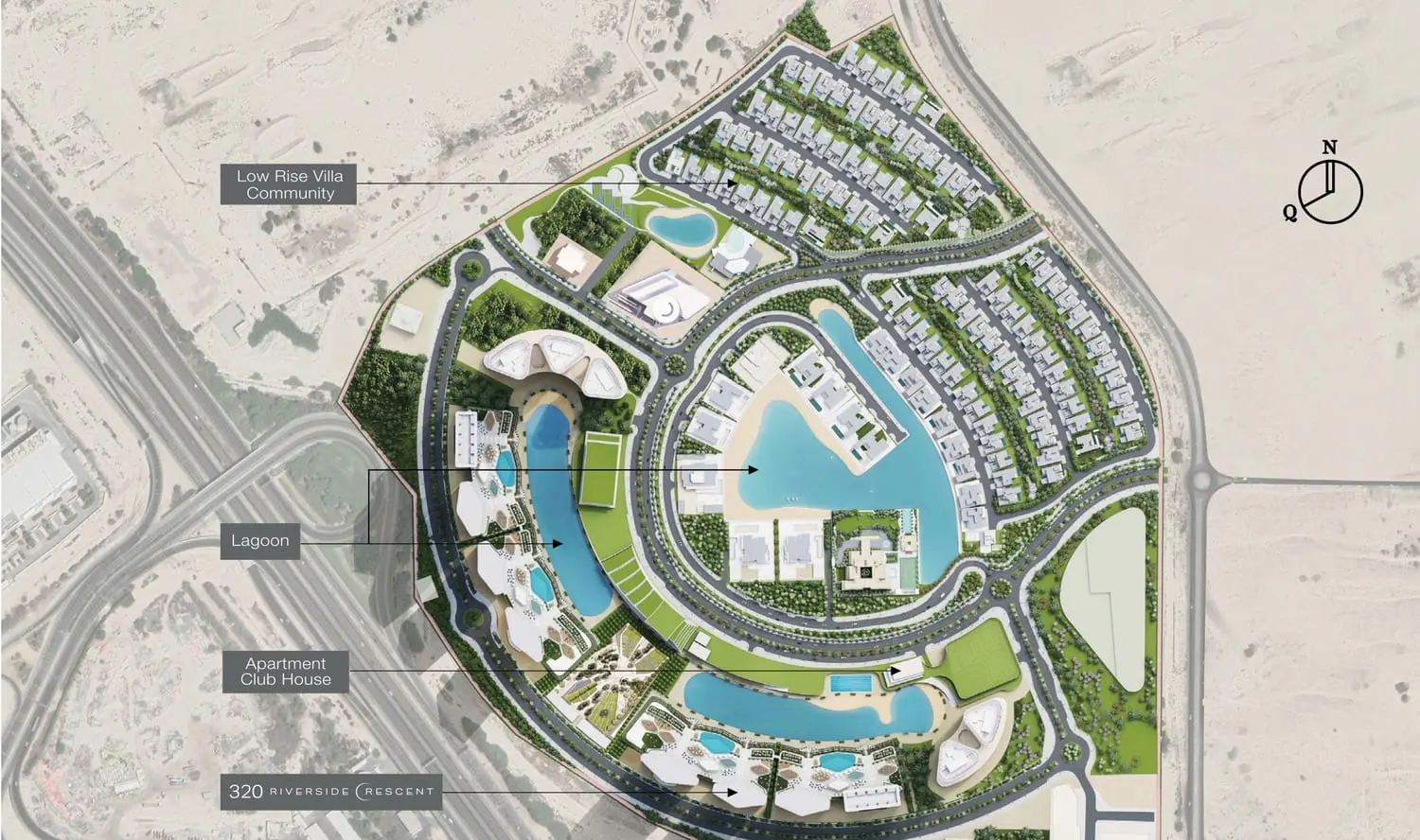 320 Riverside Crescent master plan