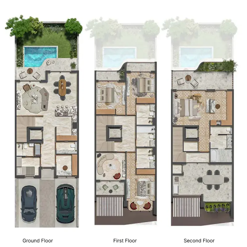 4 Bedrooms townhouse - Knightsbridge