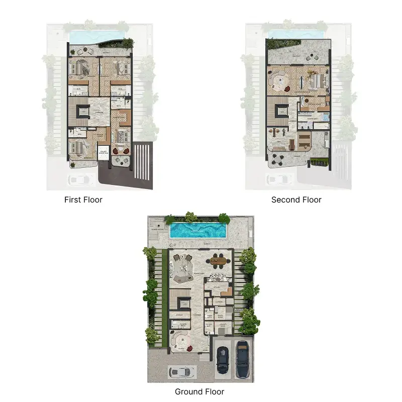 5 Bedrooms villa - Knightsbridge