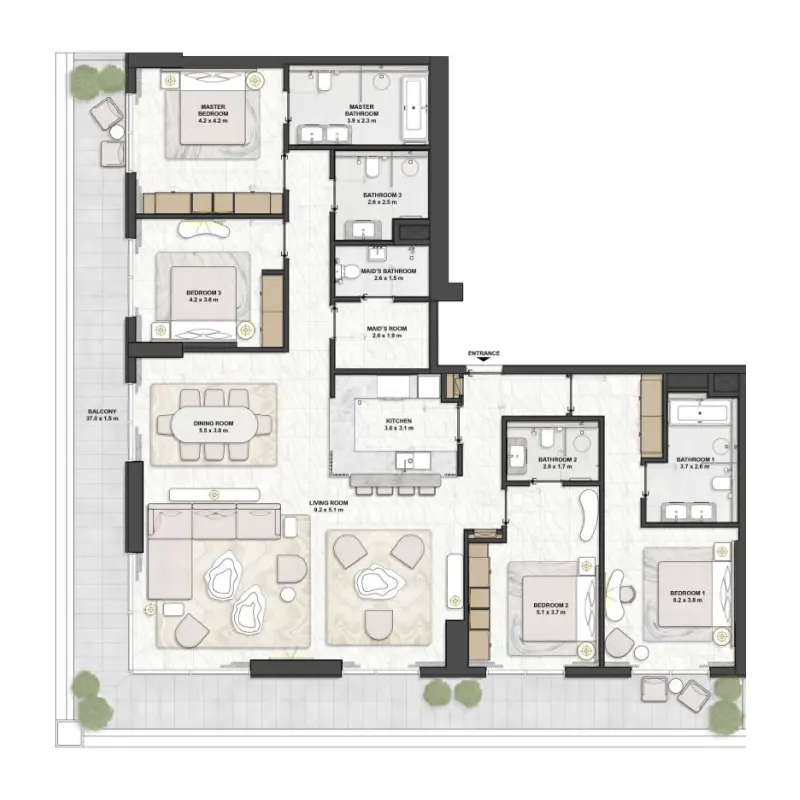 4 bedroom